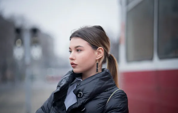 Лицо, фон, профиль, Kateryna