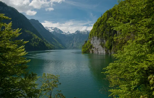 Природа, Горы, Озеро, Nature, Mountains, Lake