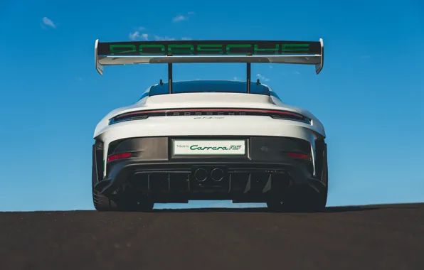 Картинка 911, Porsche, rear view, Porsche 911 GT3 RS, Tribute to Carrera RS