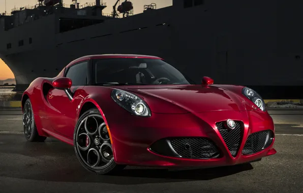 Red, us-spec, Alfa romeo