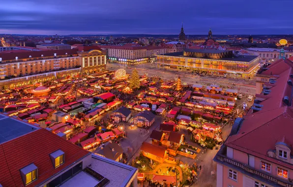 Картинка Германия, Дрезден, christmas, germany, dresden, Striezelmarkt