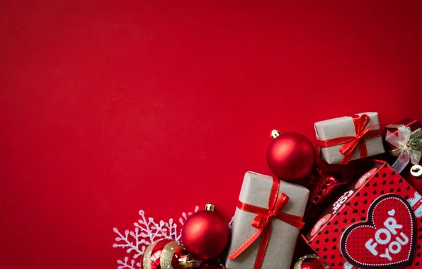 Картинка украшения, шары, Новый Год, Рождество, подарки, Christmas, balls, New Year