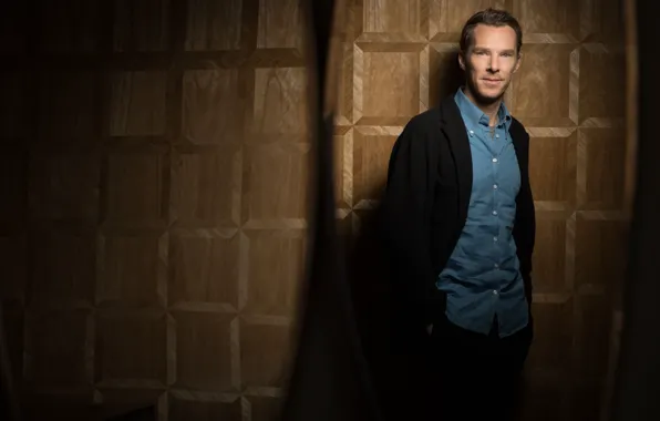 Взгляд, стиль, фон, актёр, коричневый фон, Бенедикт Камбербэтч, Benedict Cumberbatch, Британский актёр