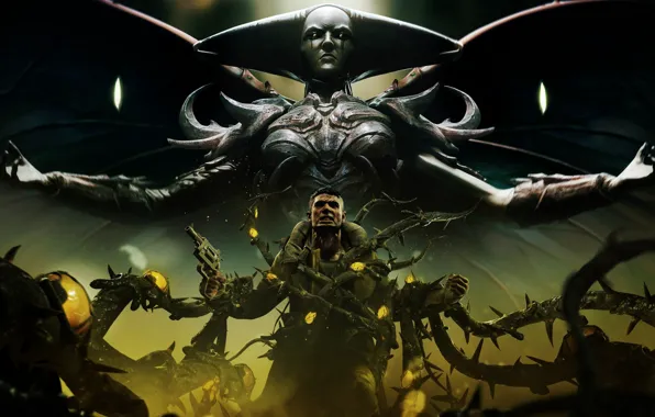 Игра, существо, мужчина, Remnant: From the Ashes