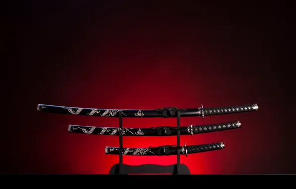 Metal, katana, Wakizashi, Aspect, Japanese swords