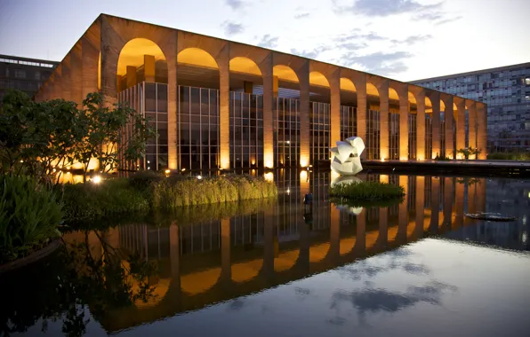 Картинка Brazil, Brasil, Itamaraty Palace, Brasília