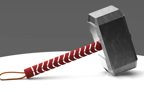 Молоток, silver, red, Hammer