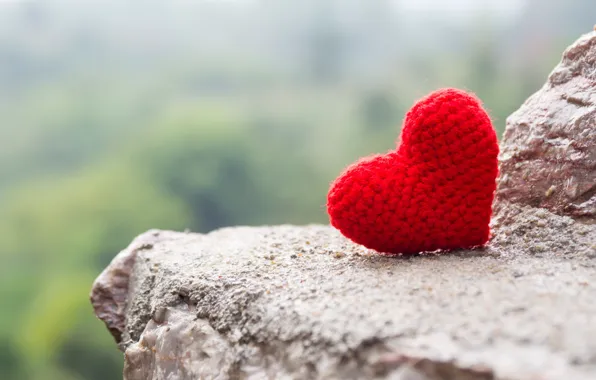 Любовь, камни, скалы, сердце, red, love, heart, stone