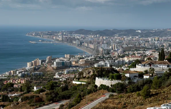 Побережье, Испания, Andalusia, Fuengirola