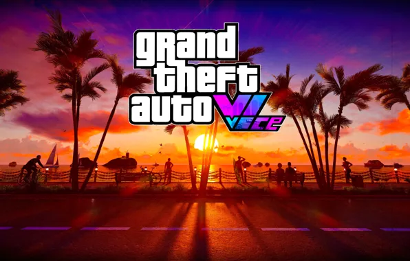 GTA, poster, Vice City, Grand The Auto 6, GTA6, Grand The Auto