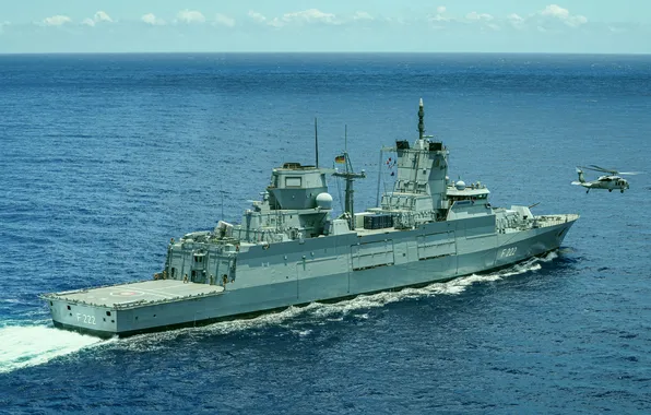 Фрегат, ВМС Германии, F 222, FGS Baden-Württemberg