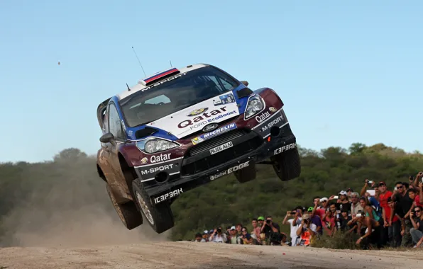 Ford, rally, jump, wrc, fiesta, 2013, E.Novikov