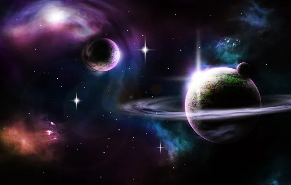 Картинка космос, art