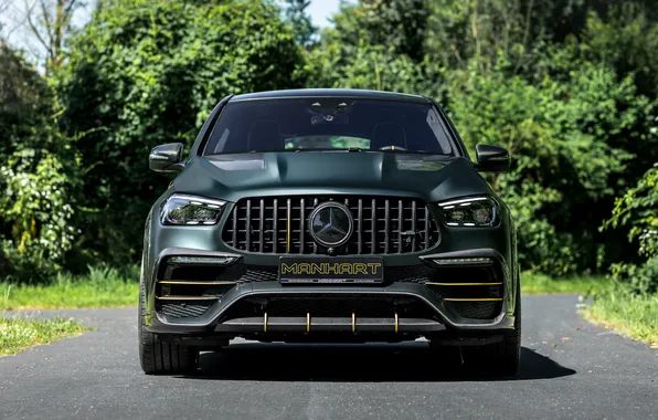 Light, Mercedes, Green, Front, Mercedes - Benz, Road, Trees, Manhart