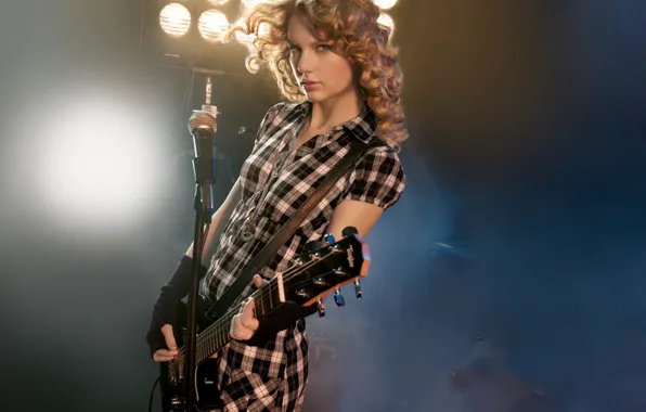Картинка гитара, певица, Taylor, Swift, Alison