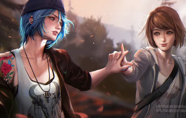 Арт, Art, Max, Price, Хлоя, Chloe, Макс, Life Is Strange