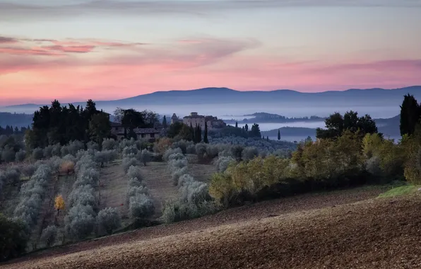 Картинка landscape, Tuscan, Dreamland