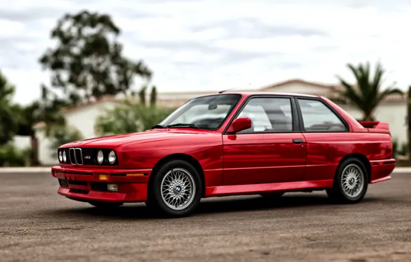 Бмв, купе, BMW, Coupe, E30, US-spec, 1987