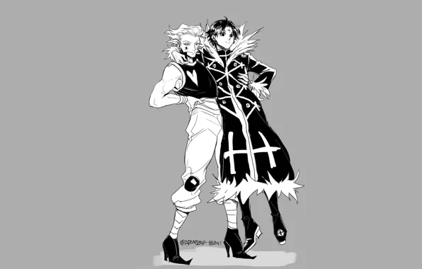 Парни, Hunter x Hunter, Хисока, Охотник х Охотник