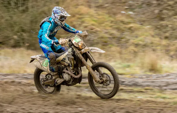 Гонка, спорт, мотоцикл, Motocross