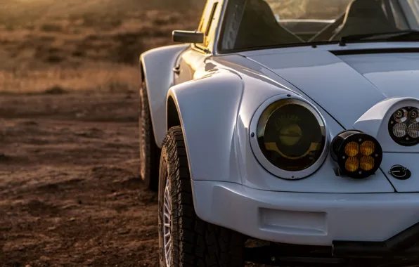 Картинка 911, Porsche, перед, бампер, 964, 2019, 911 Baja Prototype, Russell Built Fabrication