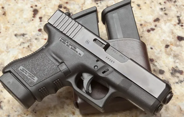 Оружие, Австрия, обоймы, Glock 27, .40 S&amp;W, самозарядный пистолет, 10 мм