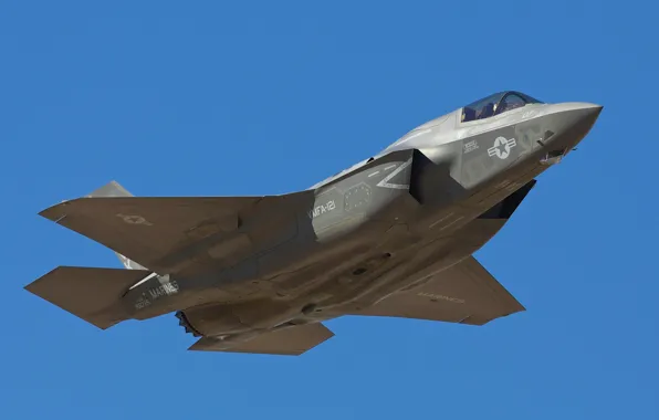 Оружие, армия, самолёт, F-35B