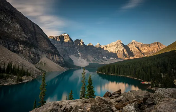 Картинка Канада, Alberta, Moraine Lake