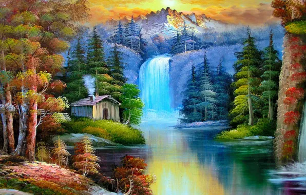 Картинка wallpaper, painting, place