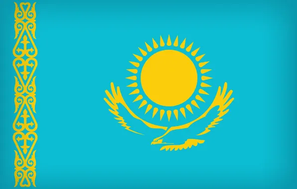 Картинка Flag, Kazakhstan, Kazakstan, Kazakh Flag, Flag Of Kazakhstan, Kazakhstani, Kazakh