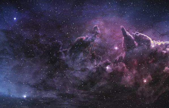 Stars, cosmos, galxy