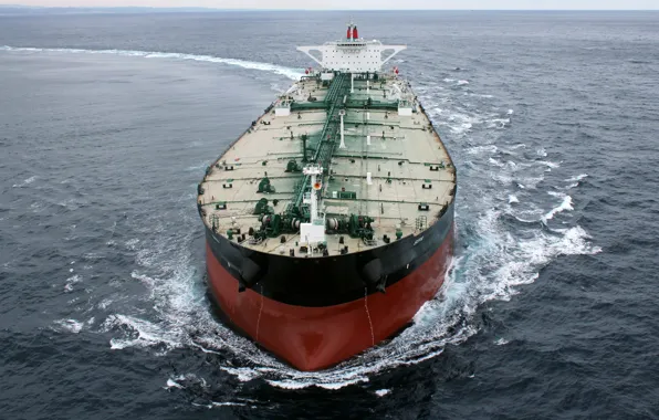 Картинка Вода, Море, День, Судно, Бак, Надстройка, Грузовое, Палубы