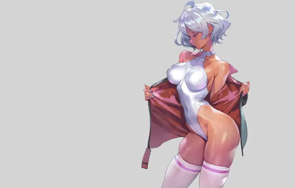 Kawaii, girl, hot, sexy, boobs, anime, pretty, chocolate