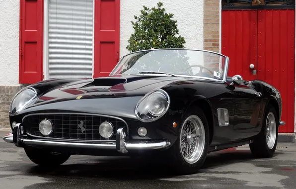 Фары, Ferrari, кабриолет, Ferrari 250 Spider California