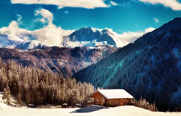 Winter, austria, nature, landscapes, Tirol