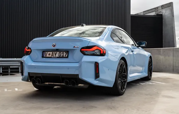 Картинка BMW, rear view, M2, G87, BMW M2 MT, 🤢