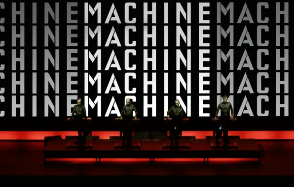 Музыка, Machine, Electronic, Synthpop, Synth, Kraftwerk, Retrowave, Синти-поп