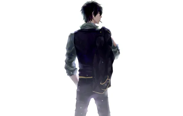Арт, парень, gintama, hijikata toushirou