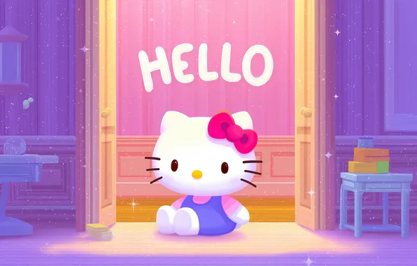Картинка cartoon, Hello Kitty, Aesthetic, Cute
