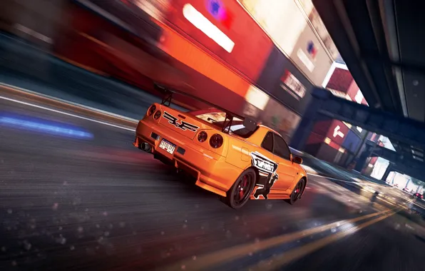 Cars, NFS Most Wanted 2012, Сидж, Nissan GTR 34