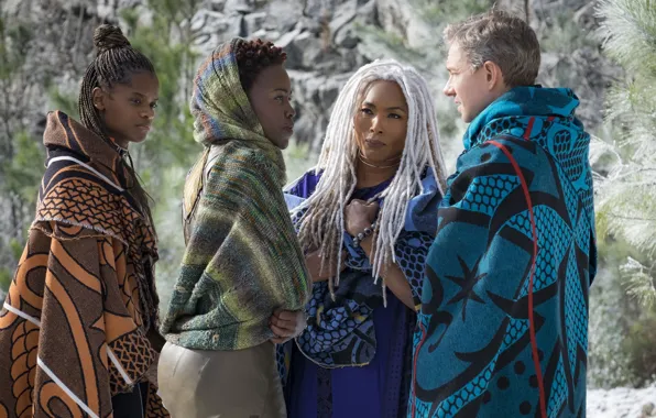 Cinema, woman, man, movie, film, Black Panther