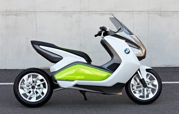 Картинка стиль, фон, мотоцикл, оригинальность, BMW I
