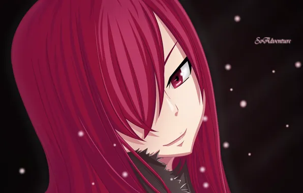Взгляд, девушка, Fairy Tail, Эльза Алая