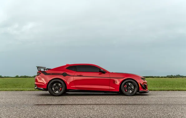 Картинка Chevrolet, Camaro, Hennessey, side view, Hennessey Chevrolet Camaro ZL1 The Exorcist