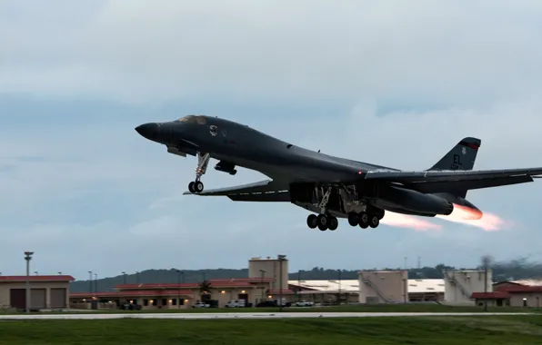 Lancer, B-1, ВВС США, стратегический бомбардировщик, Rockwell International, американский сверхзвуковой