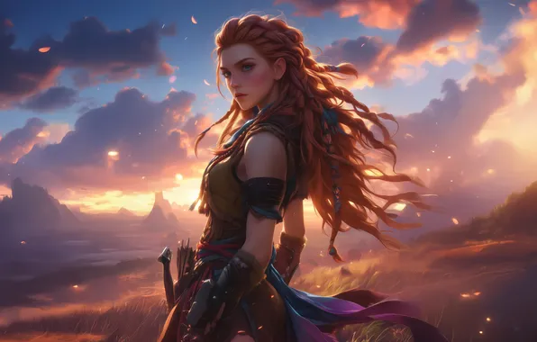 West, horizon, forbidden, aloy