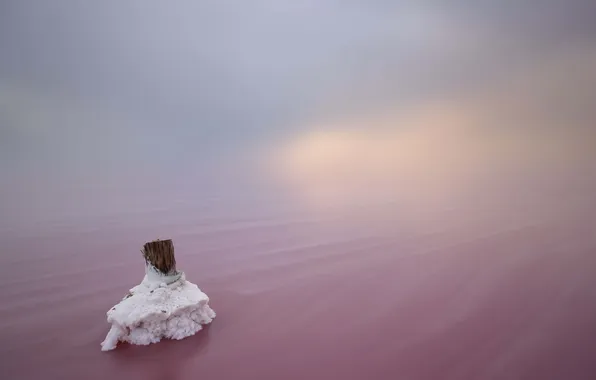 Море, пейзаж, туман