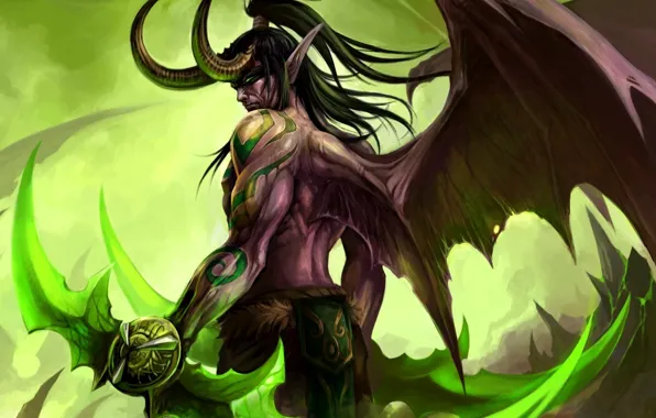 Картинка World of Warcraft, Illidan, WOW, Stormrage
