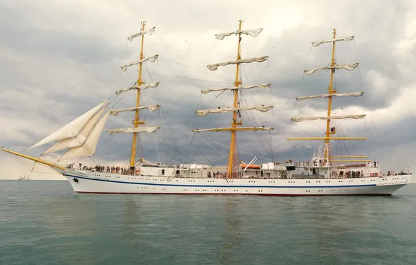 Море, небо, путешествия, романтика, парусник, Херсонес