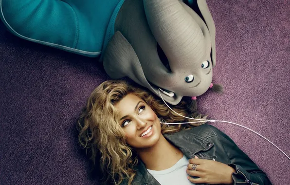 Cinema, girl, movie, blonde, asian, film, elephant, animated film